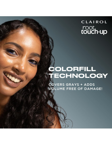 Clairol Raíz Tinte + Volumen Spray Temporal Negro 51g