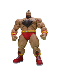 Figura de Acción Zangief Storm Collectibles 24cm Rojo