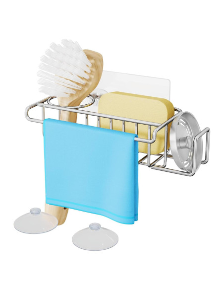 Soporte para Esponjas de Fregadero HapiRm Acero Inoxidable 22.1cm Soporte para Esponjas de Fregadero HapiRm Acero Inoxidable 22.1cm