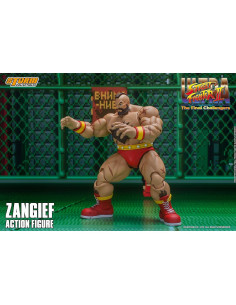 Figura de Acción Zangief Storm Collectibles 24cm Rojo 2