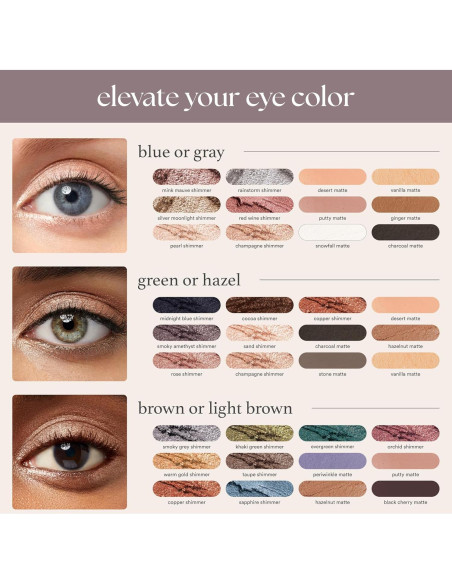 Sombra de Ojos Julep 101 Brillo Champagne - Larga Duración