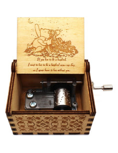 Caja de Música de Madera Ukebobo - Melodía Eres mi Rayo de Sol 2