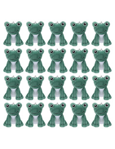 20 Llaveros de Rana de Peluche PullCrease 12 cm Adorno Fiesta