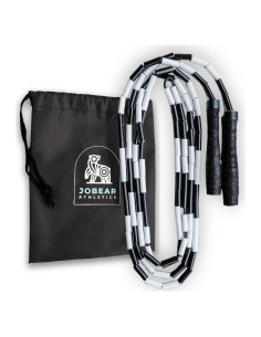 Cuerda de Saltar Ajustable JOBEAR Athletics con Cuentas - Sin Enredos