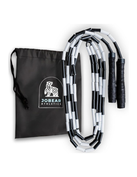 Cuerda de Saltar Ajustable JOBEAR Athletics con Cuentas - Sin Enredos