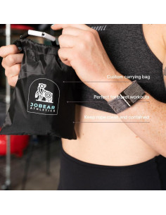 Cuerda de Saltar Ajustable JOBEAR Athletics con Cuentas - Sin Enredos 2