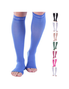 Calcetines de Compresión Abiertos Doc Miller 20-30 mmHg Unisex