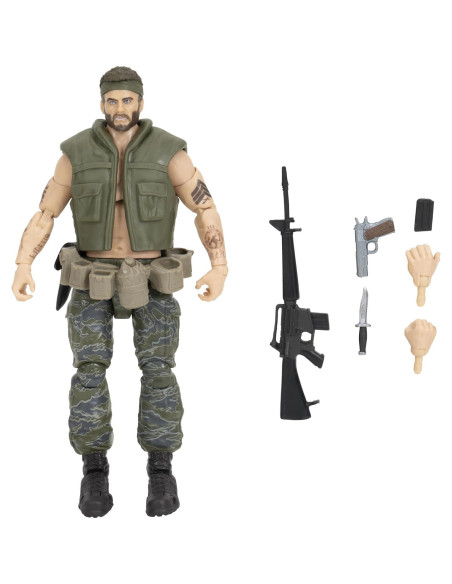 Figura Articulada Frank Woods Call of Duty 16.5 cm con Accesorios Figura Articulada Frank Woods Call of Duty 16.5 cm con Accesorios