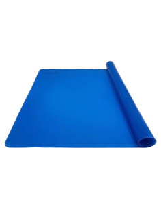 Alfombrilla de Silicona Longfite 50x40 cm Antiadherente Azul