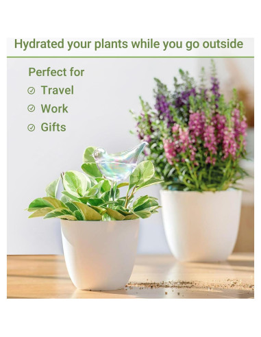 Esferas de Riego Automático Mkono para Plantas - 25.4 cm