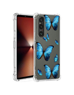 Funda de Silicona TPU para Sony Xperia 1 VI - Mariposa Azul