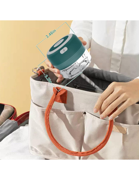 Molino de Hierbas Eléctrico Beerfingo 100ml Verde Morandi