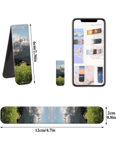 48 Pcs Marcadores de Libros Magnéticos WSICSE - 24 Estilos 2