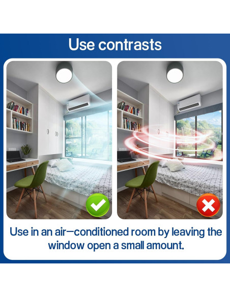 Barra de Seguridad Ajustable para Puertas Corredizas WooFog 43-127 cm - Negro