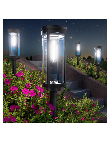 Luces de Camino Solares BITPOTT 2 Paquete IP65 Jardín