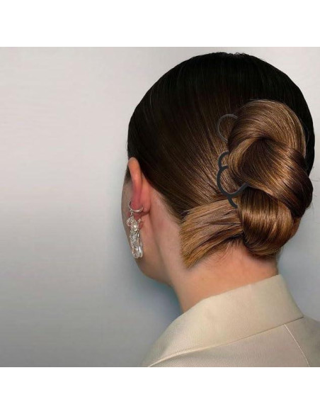 7 Peines Laterales de Metal LAPOHI para Peinados Elegantes