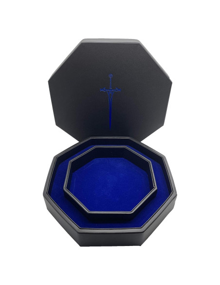 Bandeja de Dados Norse Foundry Azul 20.32 cm con Tapa Removible