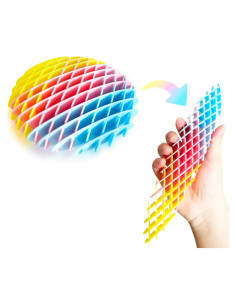 Juguete Antiestrés Gusano 3D Firesofheaven 10.16 cm