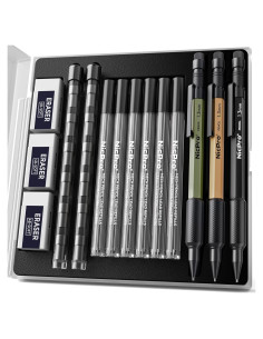 Conjunto de Lápices Mecánicos Nicpro MP2000 1.3mm 3 Colores