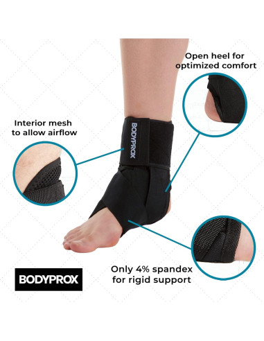 Férula de Tobillo Bodyprox XS con Cordones y Soporte