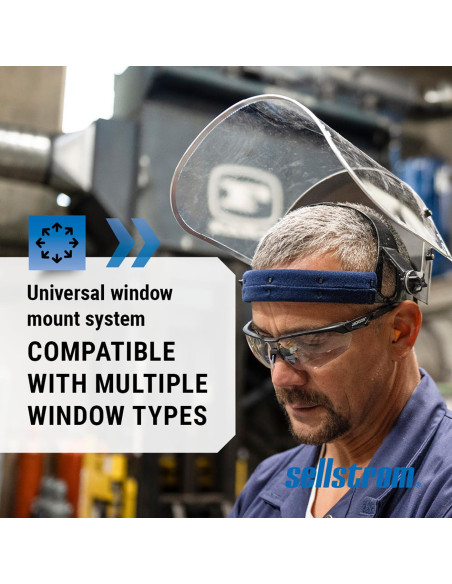 Escudo Facial Sellstrom Advantage S30110 - Protección Alta Impacto