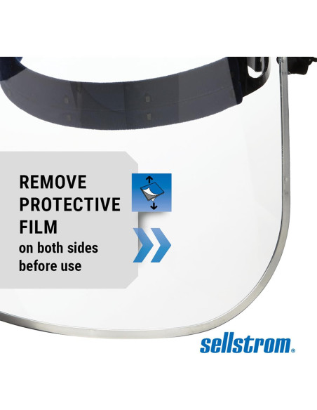 Escudo Facial Sellstrom Advantage S30110 - Protección Alta Impacto