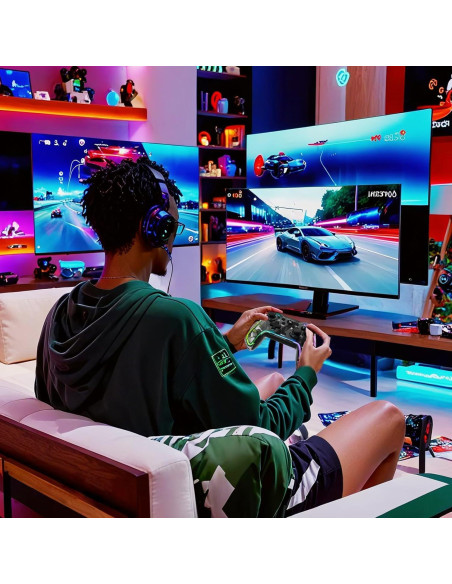 Controlador Pro Inalámbrico Lyvix para Nintendo Switch 2 y PC Controlador Pro Inalámbrico Lyvix para Nintendo Switch 2 y PC