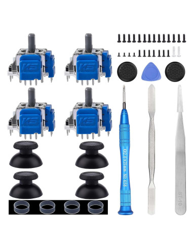 Ikpek 4 Joysticks Reemplazo TMR para Controlador PS5