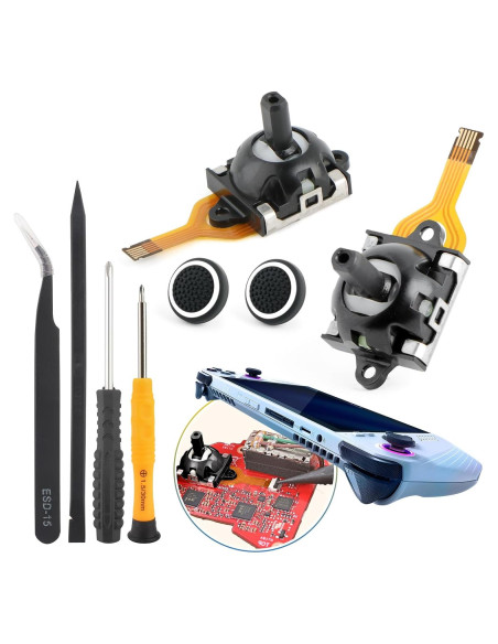 2 Joysticks de Efecto Hall para Asus ROG Ally RC71L y GPD Win3 2 Joysticks de Efecto Hall para Asus ROG Ally RC71L y GPD Win3