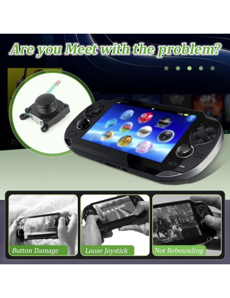 Reemplazo Joystick Analógico para PS Vita 2000/2001 - Shenzhenshiyueweilaidianzishangwuyouxiangongsi