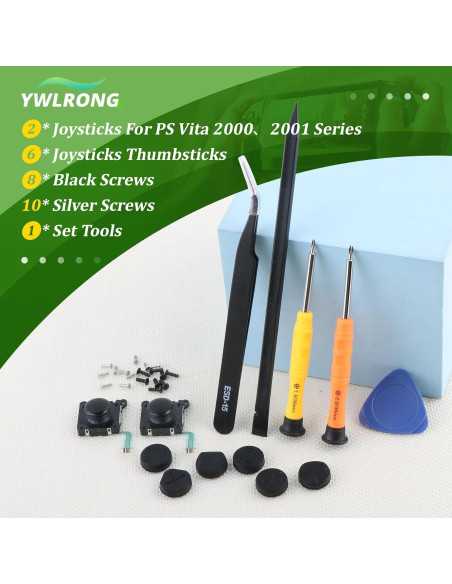 Reemplazo Joystick Analógico para PS Vita 2000/2001 - Shenzhenshiyueweilaidianzishangwuyouxiangongsi