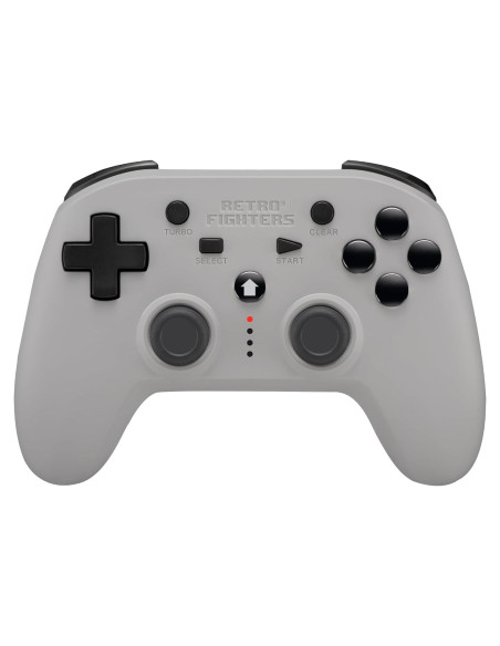 Controlador Inalámbrico Retro Fighters Defender PS1 PS2 PS3 Switch PC Gris