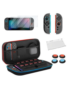 Kit de Accesorios Nintendo Switch 2 - 10 en 1 con Protectores