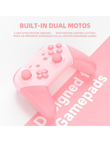 Controlador Inalámbrico Pro YKASEK para Switch con Estuche