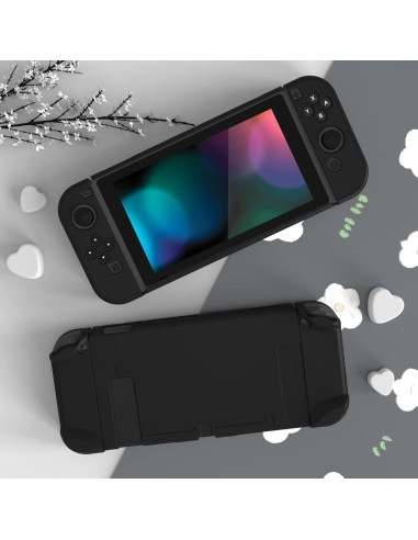 Funda Protectora PlayVital eXtremeRate para Nintendo Switch - Negro