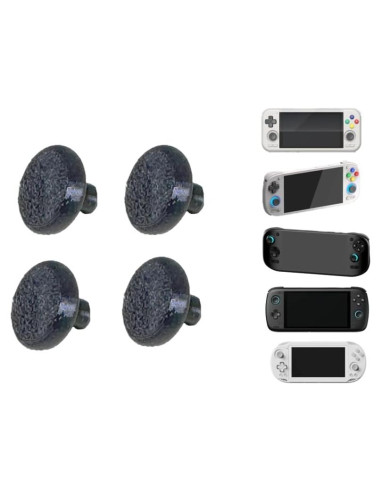 Paquete de 4 Caps de Joystick Kimalab para Consolas Portátiles