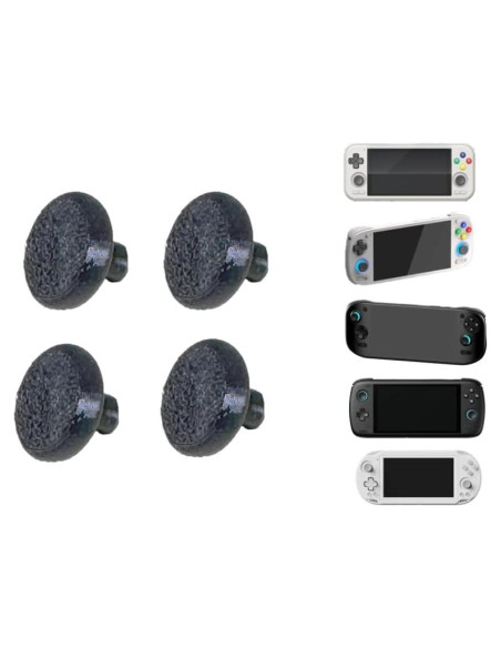 Paquete de 4 Caps de Joystick Kimalab para Consolas Portátiles