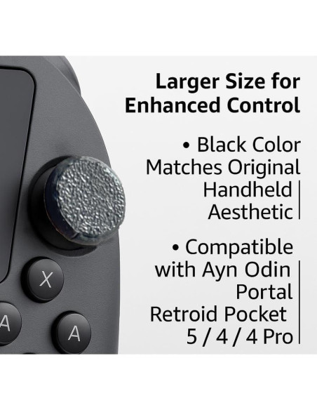 Paquete de 4 Caps de Joystick Kimalab para Consolas Portátiles