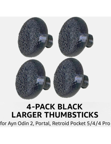 Paquete de 4 Caps de Joystick Kimalab para Consolas Portátiles