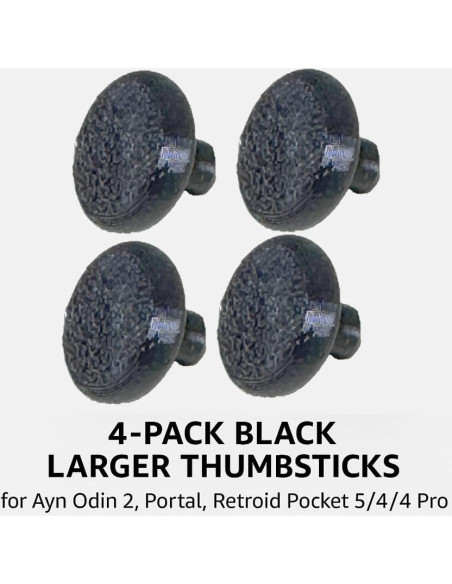 Paquete de 4 Caps de Joystick Kimalab para Consolas Portátiles