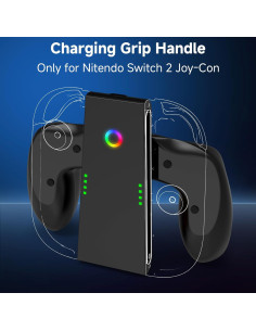 Agarre de Carga Ergonómico para Joy-Con Nintendo Switch 2 2