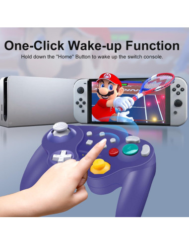 Controlador Inalámbrico HaeBorl para Nintendo Switch - 600mAh