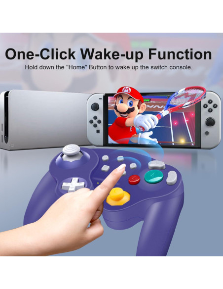 Controlador Inalámbrico HaeBorl para Nintendo Switch - 600mAh