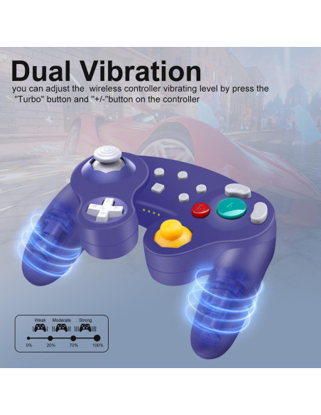 Controlador Inalámbrico HaeBorl para Nintendo Switch - 600mAh