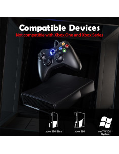 Controlador con Cable LENISUOLE para Xbox 360 - Dual Vibración 2