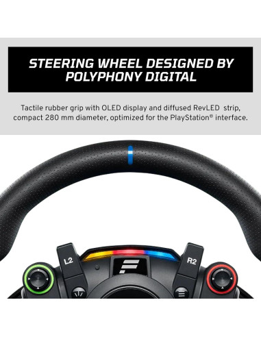 Volante de Simulación Fanatec DD Pro para PlayStation 5 y 4