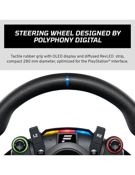 Volante de Simulación Fanatec DD Pro para PlayStation 5 y 4 Volante de Simulación Fanatec DD Pro para PlayStation 5 y 4