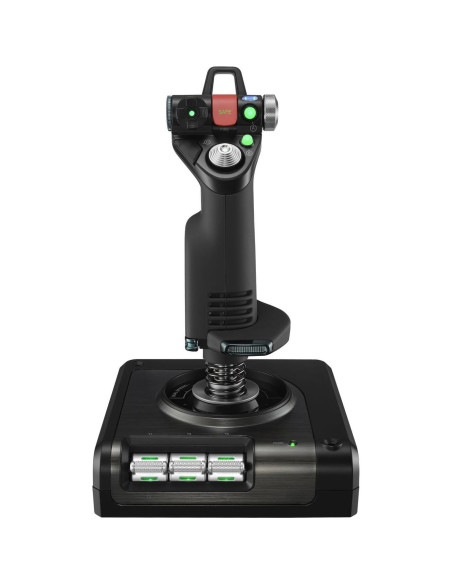 Controlador de Vuelo Logitech G Saitek X52 Pro - Joystick con Pantalla LCD