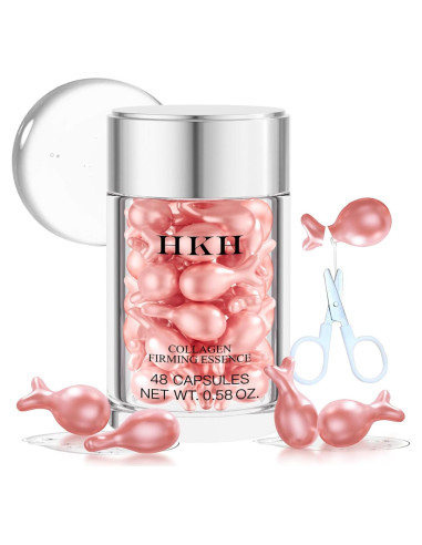 Suero Facial HKH Retinol Nocturno 48 Cápsulas Antienvejecimiento