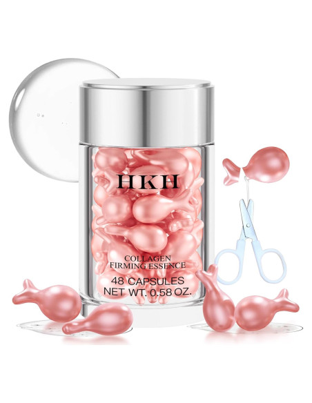 Suero Facial HKH Retinol Nocturno 48 Cápsulas Antienvejecimiento